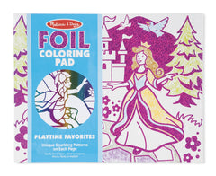 Melissa & Doug - Foil Colouring Pad Playtime Favourites