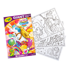 Crayola Uni-Creatures Giant Colouring Pages