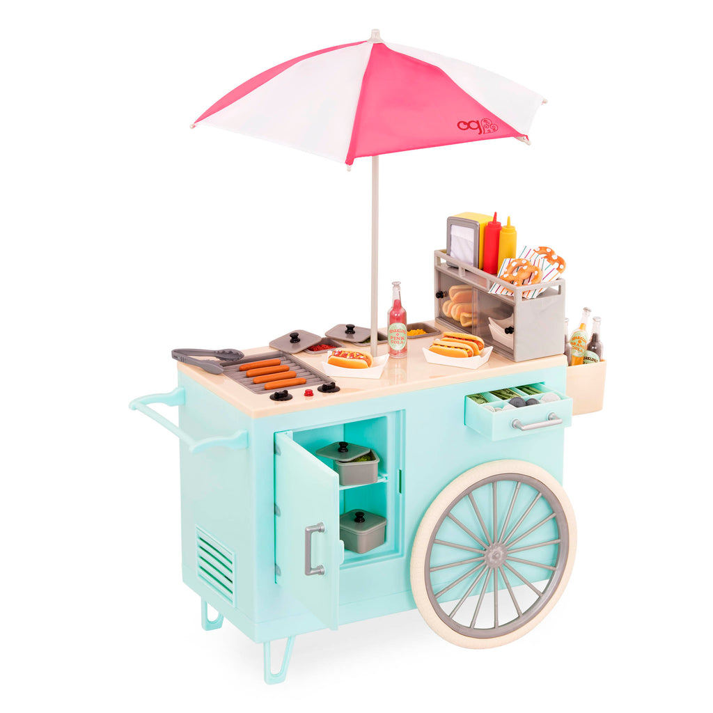 Our Generation Retro Hot Dog Cart