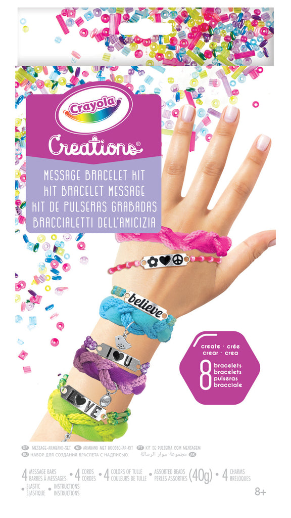 Crayola Creations Message Bracelet Kit