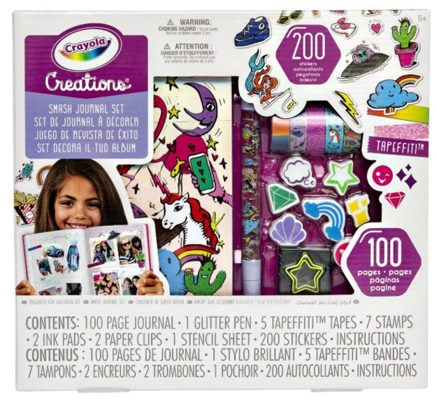 Crayola Creations Smash Journal Kit