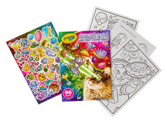 Crayola Cosmic Cats Colouring And Sticker Book 96 Pages