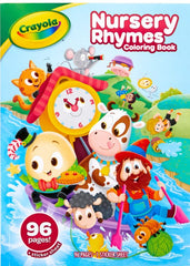 Crayola Nursery Rhymes Colouring Book 96 Pages