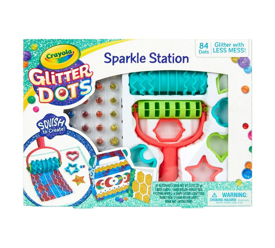 Crayola Glitter Dots Sparkle Station Kit