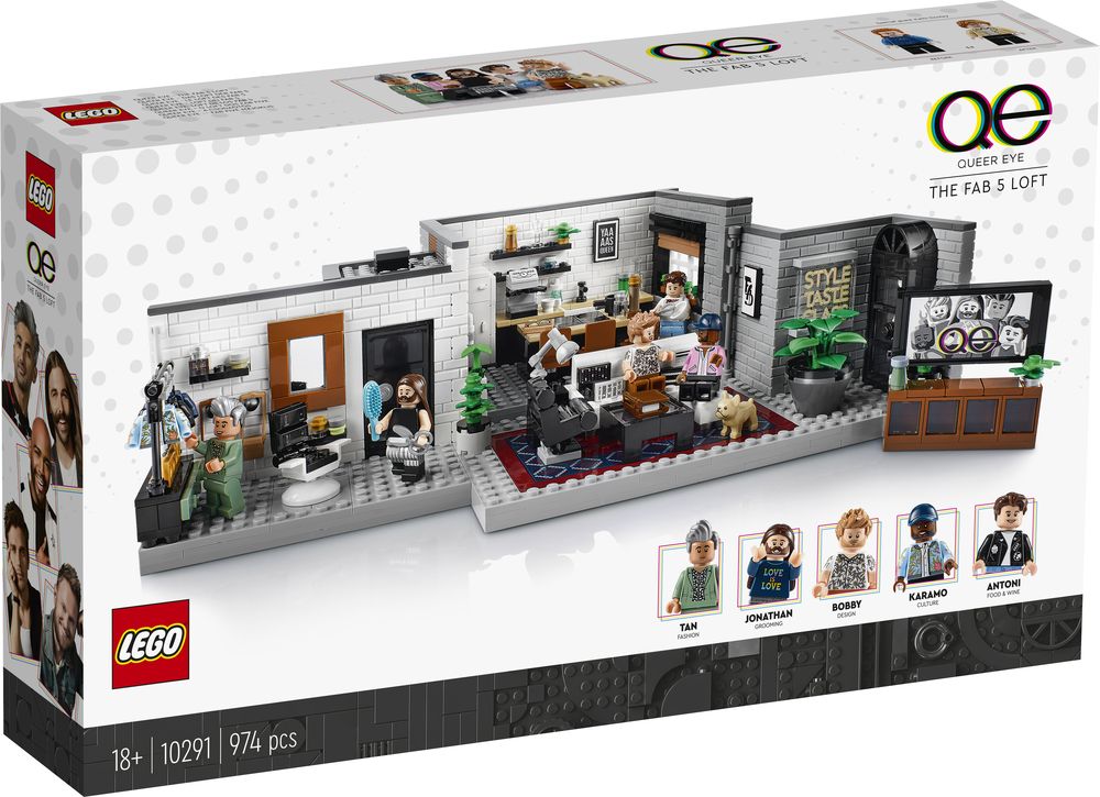 LEGO 10291 LEGO Icons Queer Eye - The Fab 5 Loft