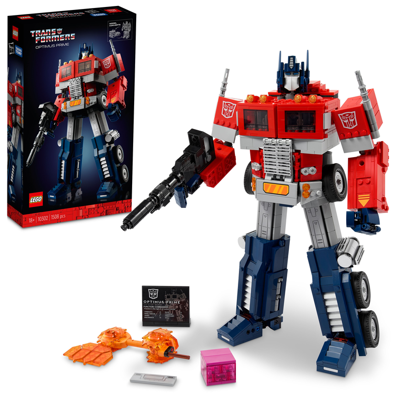 LEGO 10302 Icons Transformers Optimus Prime