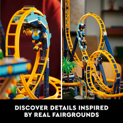 LEGO 10303 Icons Fairground Collection Loop Coaster