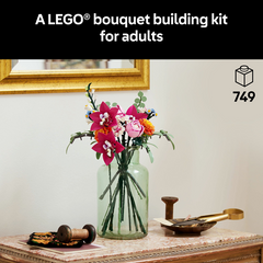 LEGO 10342 Botanicals Pretty Pink Flower Bouquet