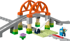 LEGO 10426 Duplo Trains Train Bridge And Tracks Expansion Set