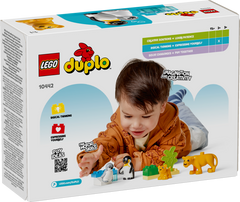 LEGO 10442 Duplo Wild Animal Families: Penguins & Lions