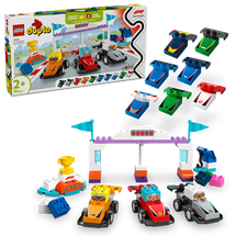 LEGO 10445 Duplo F1 Team Race Cars & Drivers