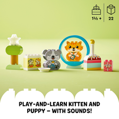 LEGO 10977 Duplo My First Puppy & Kitten With Sounds