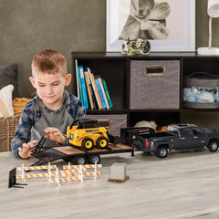 John Deere 11:6 Construction Set With Barricades