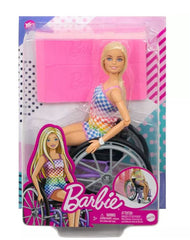 Barbie Fashionistas Doll With Wheelchair And Pink Ramp