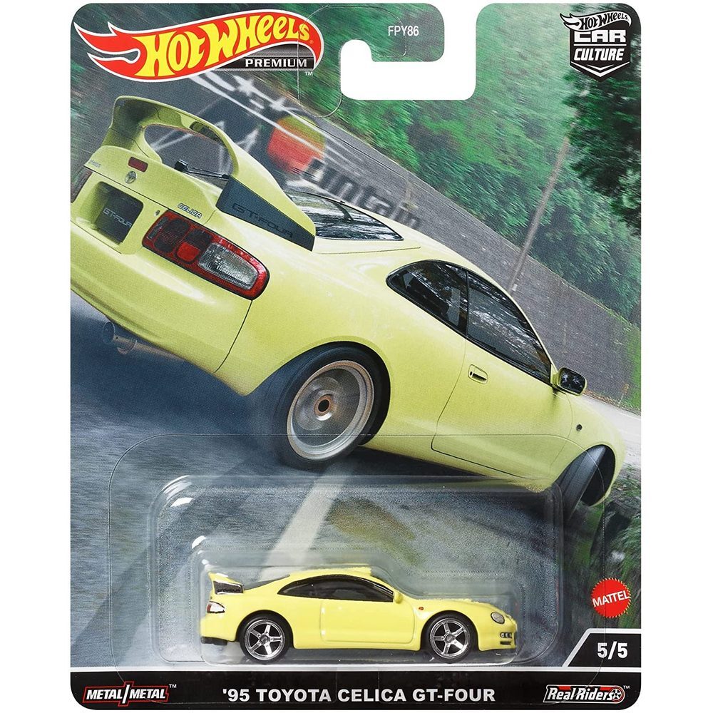 Hot Wheels Car Culture Mountain Drifters '95 Toyota Celica GT-Four 5/5