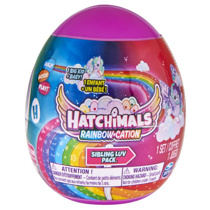 Hatchimals Rainbow-Cation Sibling Luv Pack Colleggtible Blind Pack