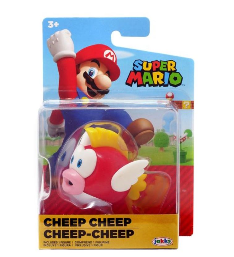 Nintendo Super Mario 2.5 Inch Figure - Cheep Cheep