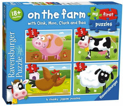 Ravensburger On The Farm My First 2 3 4 5 Piece