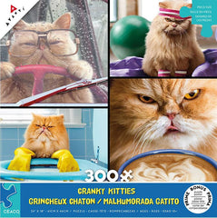 AVANTY CRANKY KITTIES 300 PIECE BLUE BOX