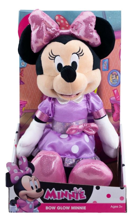 Minnie Bow Glow Plush