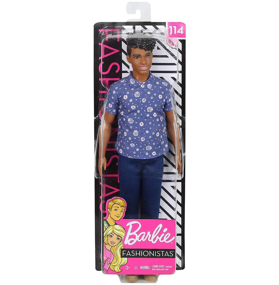 Barbie Ken Fashionista Doll Preppy Florals