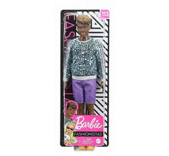 Barbie Ken Fashionista Doll Leopard Print Sweater