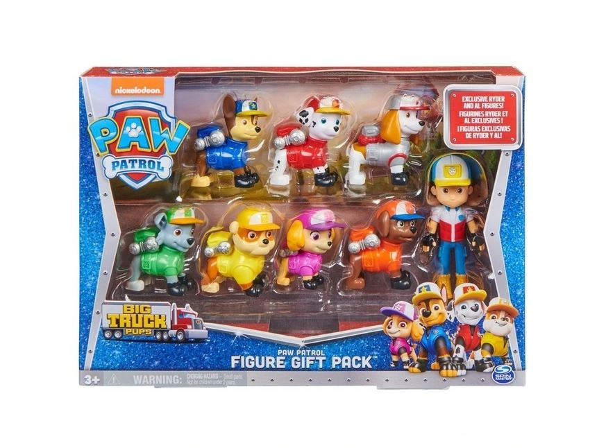 PAW Patrol Big Truck Pups Figure Gift Pack