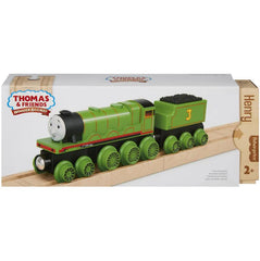 Fisher-Price Thomas & Friends Wooden Railway Henry Engine And Coal-Car