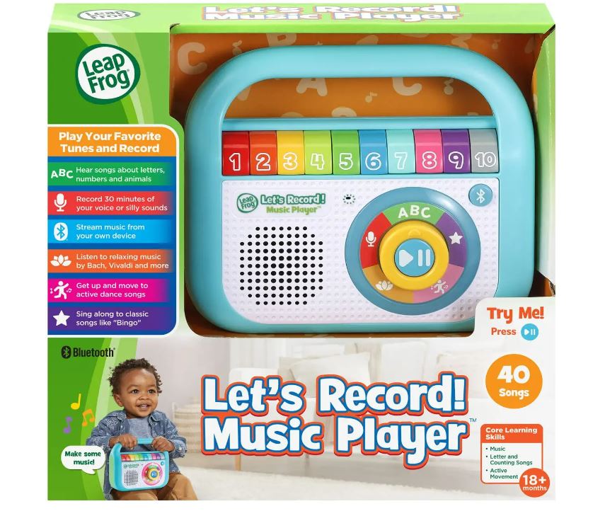 Leapfrog Let's Record! Music Player