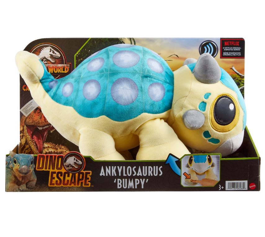 Jurassic World Anklyosaurus Bumpy Plush