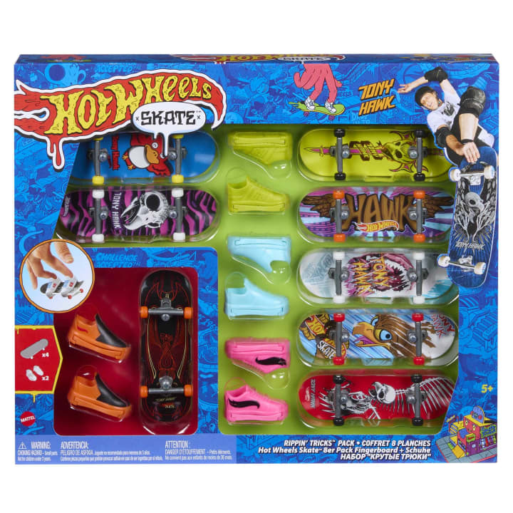 Hot Wheels Skate Rippin Tricks 8 Pack