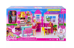 Barbie Cook 'N Grill Restaurant Playset