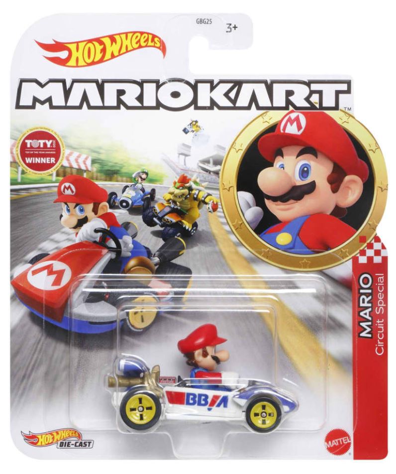 Hot Wheels Mario Kart Mario Circuit Special