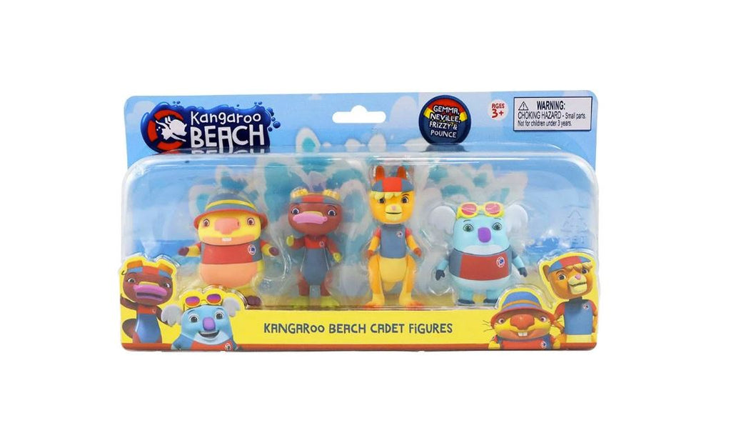 Kangaroo Beach Cadet Figures 4 Pack