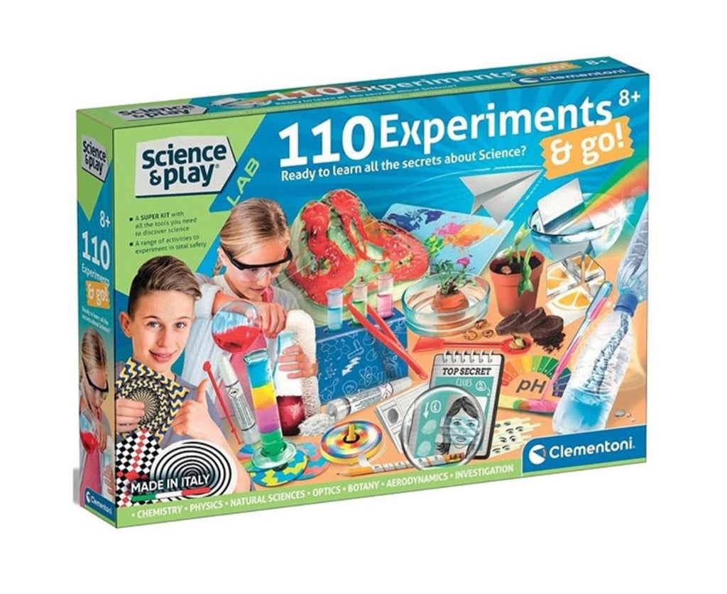 Clementoni Science & Play 110 Experiments Set
