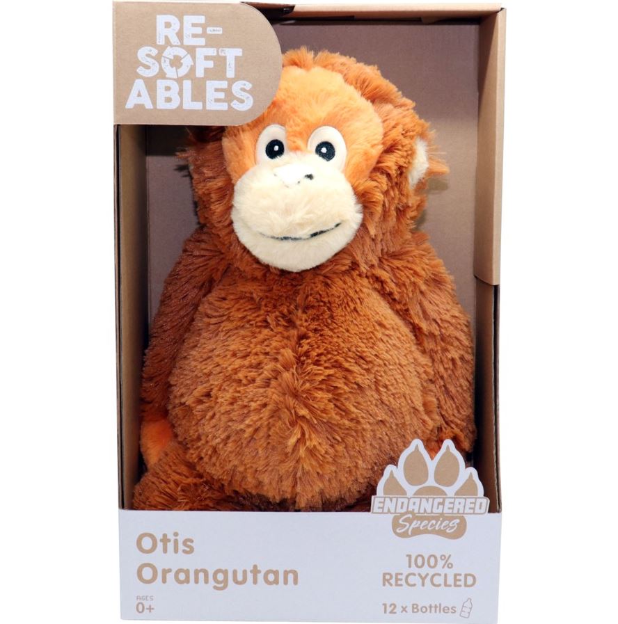 Re-Softables Collectable 14 Inch Plush - Otis Orangutan