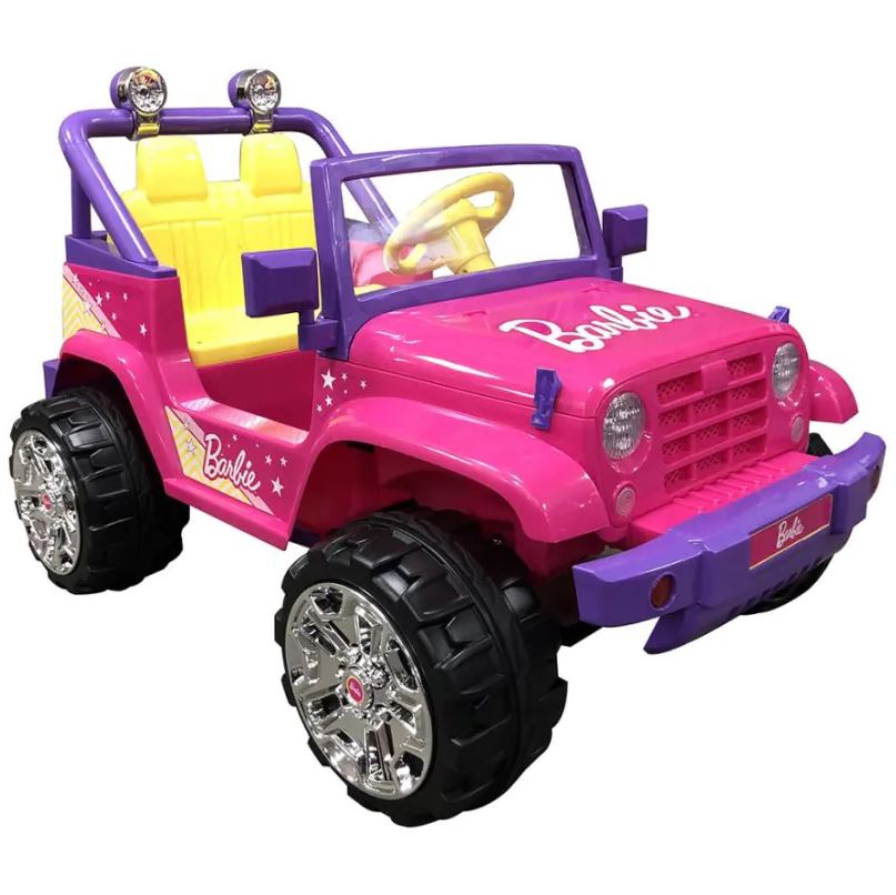 Barbie Convertible Jeep Ride On