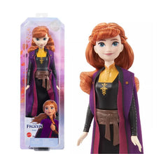 Disney Frozen Core Fashion Doll Anna In Black Dress