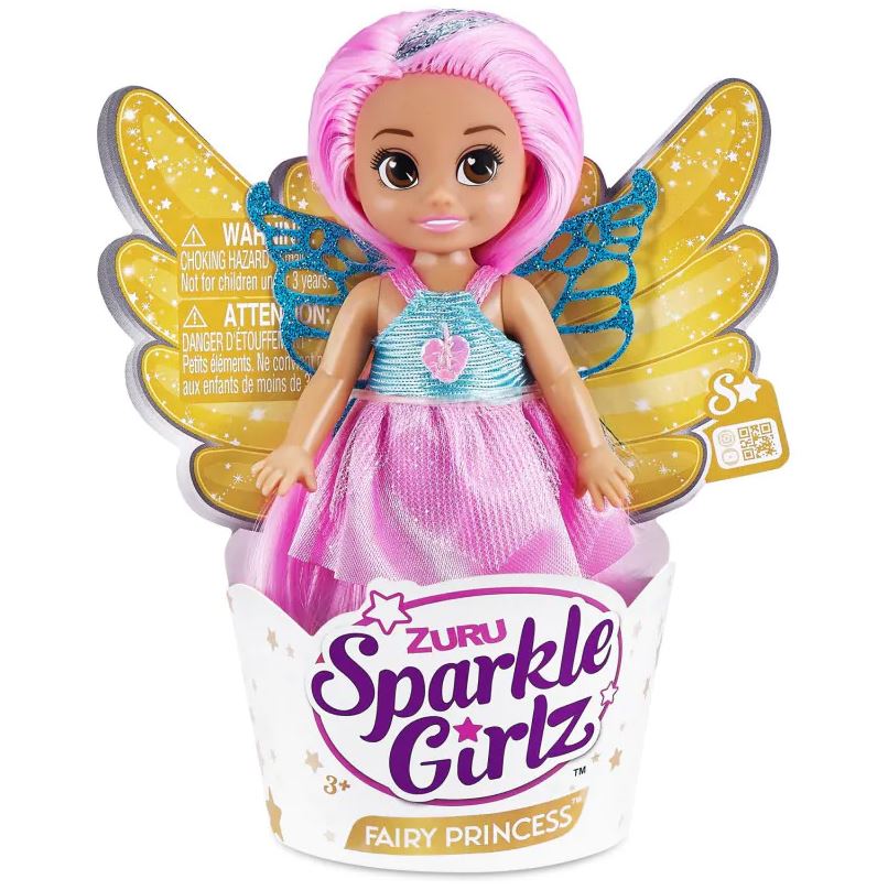 ZURU Sparkle Girlz Fairy Cupcake Doll Assorted Styles Toyworld Australia