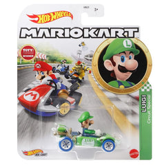 Hot Wheels Mario Kart Luigi Circuit Special