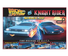 Scalextric 1:32 Back To The Future Vs Knight Rider Track Set