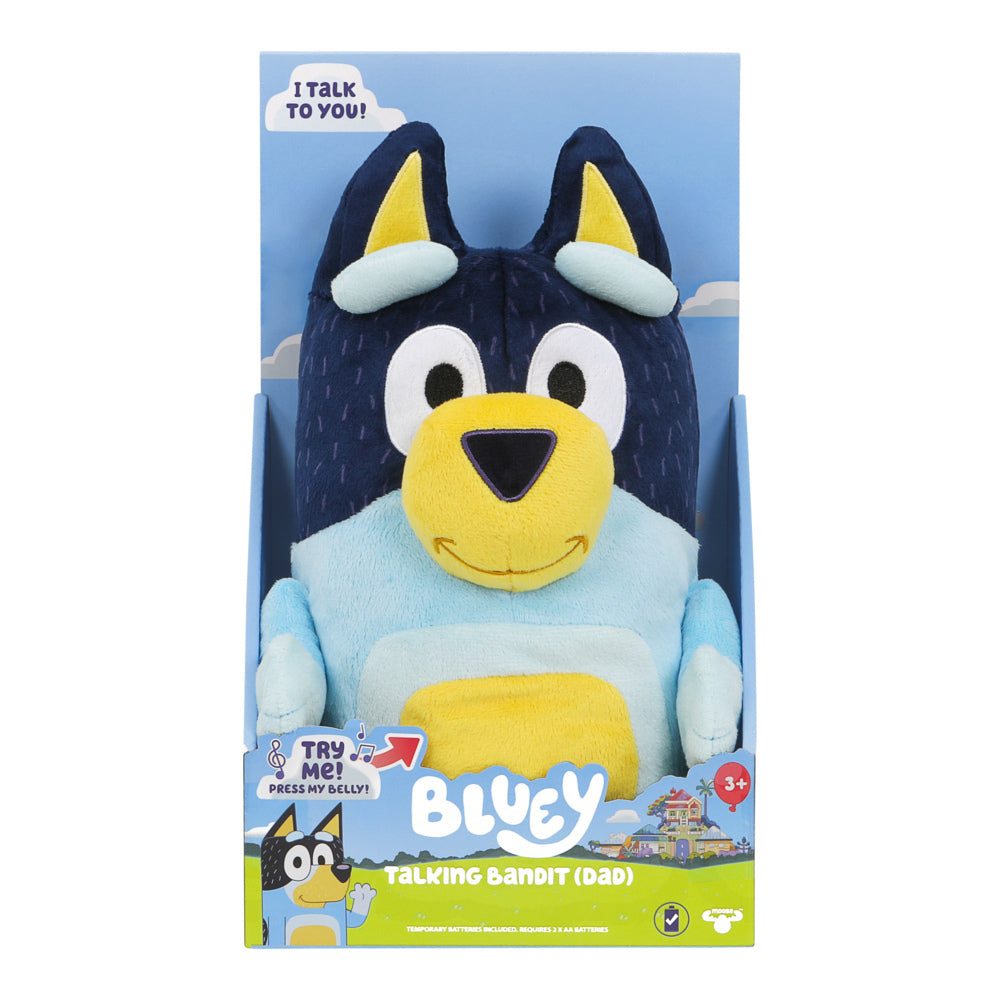 Bluey S8 Sound Effects Plush - Bandit