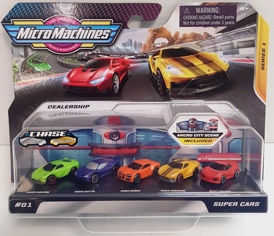 Micro Machines 5 Pack Super Cars | Toyworld Australia