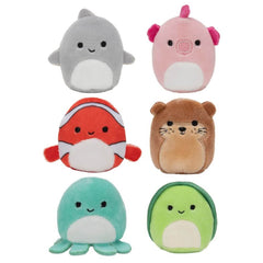 Squishmallows Squishville Mini 6 Pack Sealife Squad