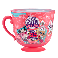 ZURU Itty Bitty Prettys Tea Party Big Tea Cup Blue Spoon