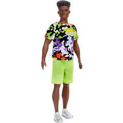 Barbie Fashionista Ken Doll - 183 Camo Print Shirt