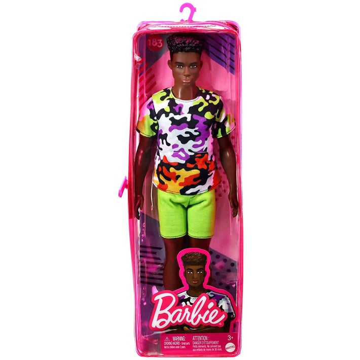 Barbie Fashionista Ken Doll - 183 Camo Print Shirt
