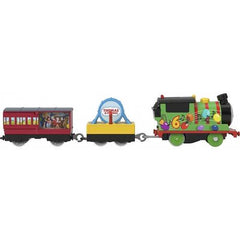 Fisher-Price Thomas & Friends Motorized Greatest Moments Engine Party Train Percy