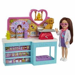 Barbie Chelsea Can Be... Pet Vet Doll And Playset