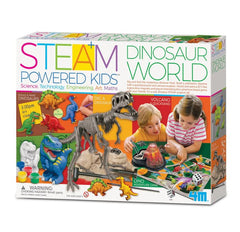 4M Steam Powered Kids Dinosaur World
